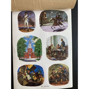 Vintage Dennison Seals Revolutionary War Pres-a-ply Paul Revere